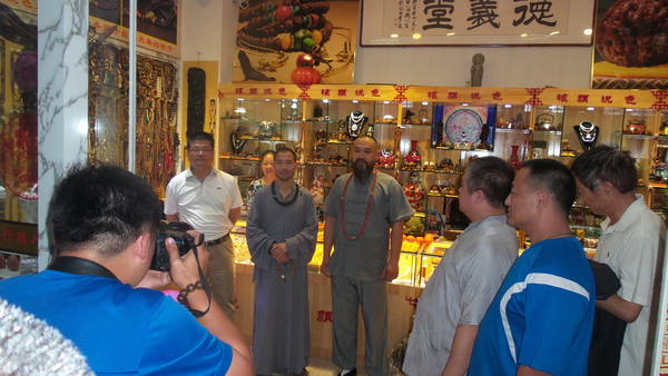 佛教協(xié)會(huì)來本店參觀(1)